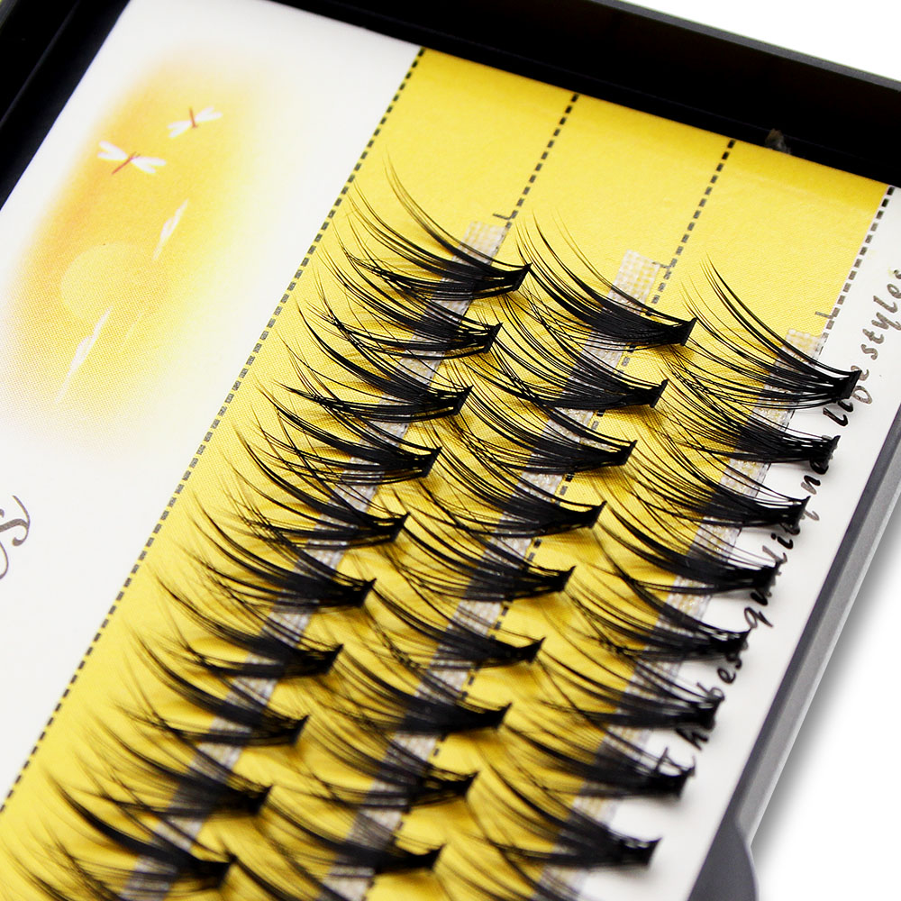 Eyelash Extension Human Hair - Màu Nâu Đen 60 Chùm Chồn