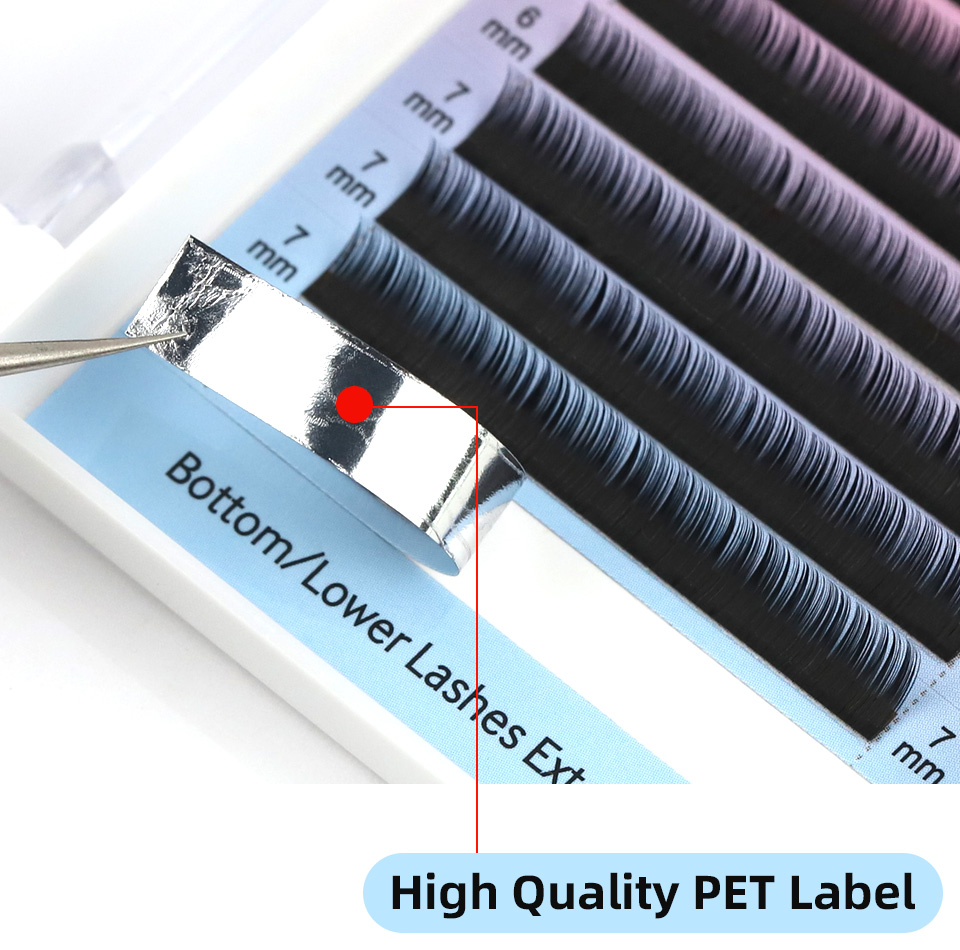 Dưới Làn Mi Pha 5 6 7Mm Dưới L - đánh giá và giá Eyelash Extension Human Hair