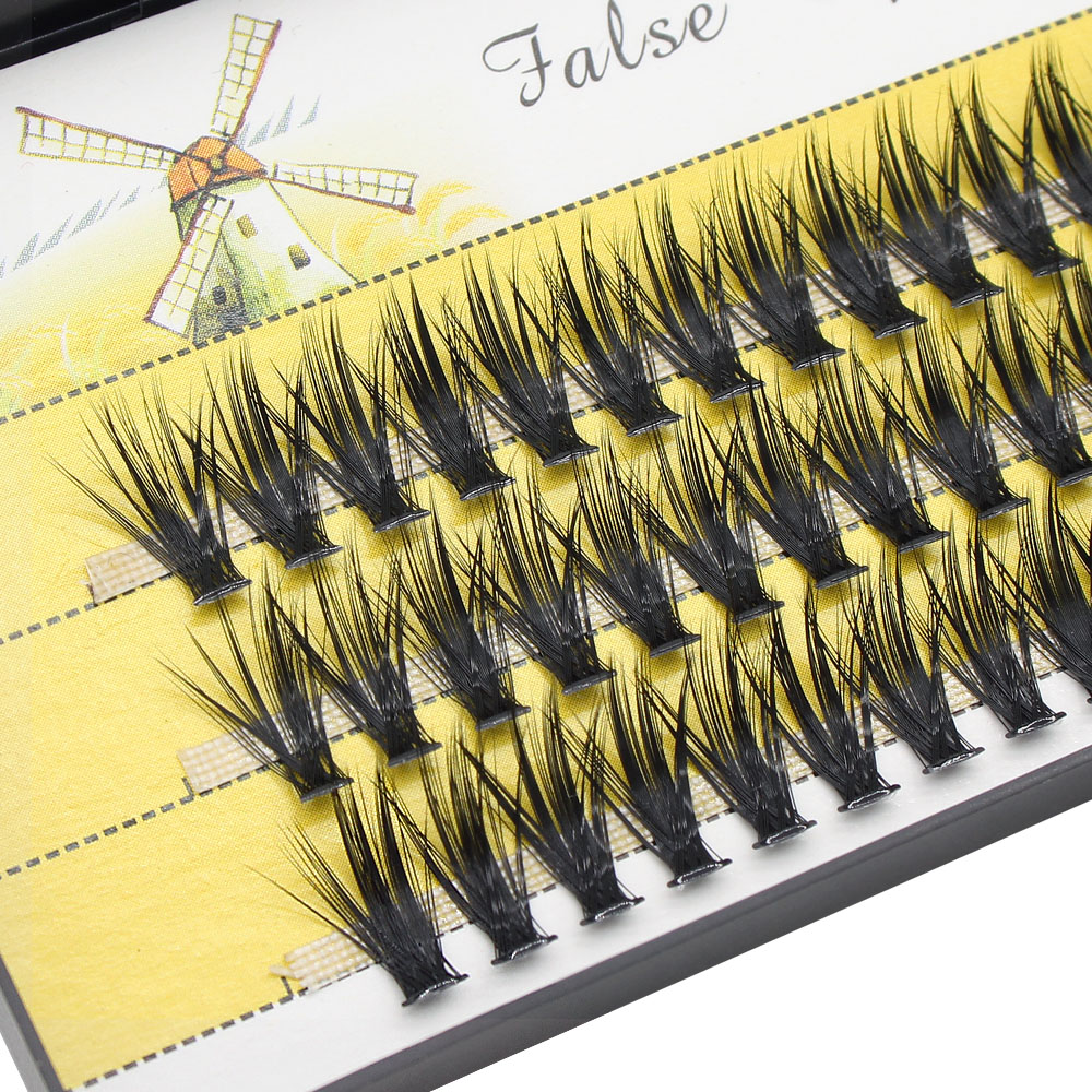 Mới 40D Cụm 60 Bó Chồn Cây Nối - đánh giá và giá Eyelash Extension Russian