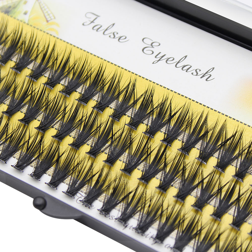Mới 40D Cụm 60 Bó Chồn Cây Nối - đánh giá và giá Eyelash Extension Russian