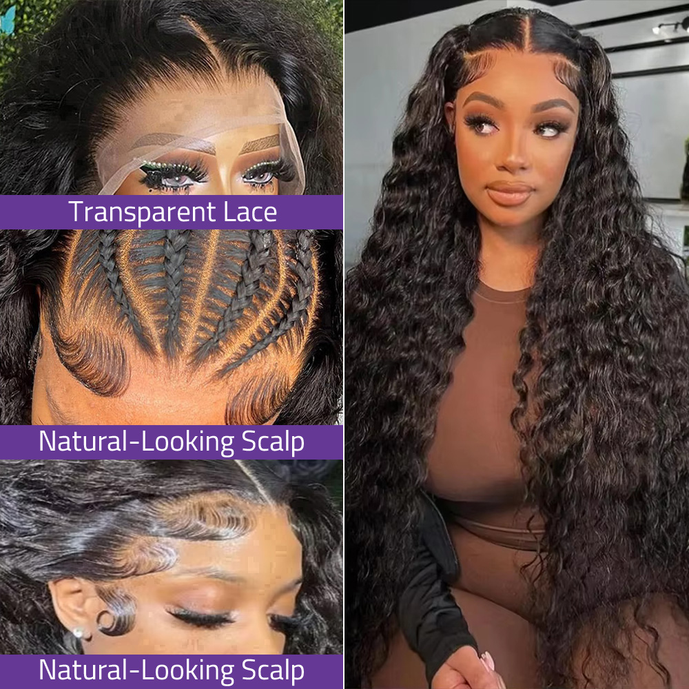 Deep Wave 13x6 HD Lace Frontal - đánh giá và giá Eyelash Extension Natural Look