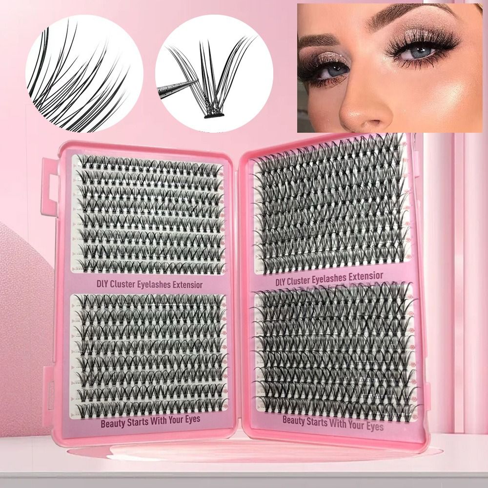New Thick Long False Eyelashes - đánh giá và giá Eyelash Extension Look